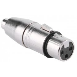 Proficon XLR F TO RCA F ADA 12 adaptor οικονομικός μετατροπέας φις canon